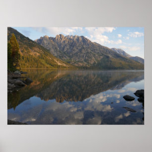Reflection at Jenny Lake II Poster