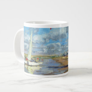 Reflection Bray Dunes France Large Coffee Mug