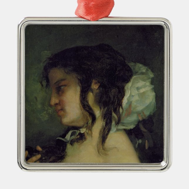 Reflection, c.1864-66 metal ornament (Front)