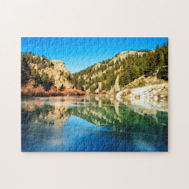 Reflection in Elevenmile Canyon Jigsaw Puzzle (Horizontal)