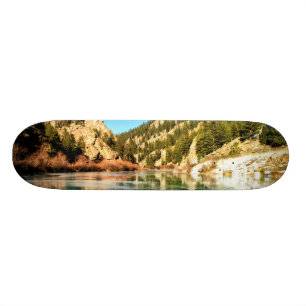 Reflection in Elevenmile Canyon Skateboard