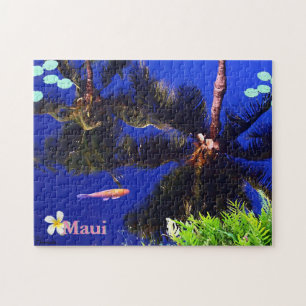 Reflection in the Koi Pond Jigsaw Puzzle