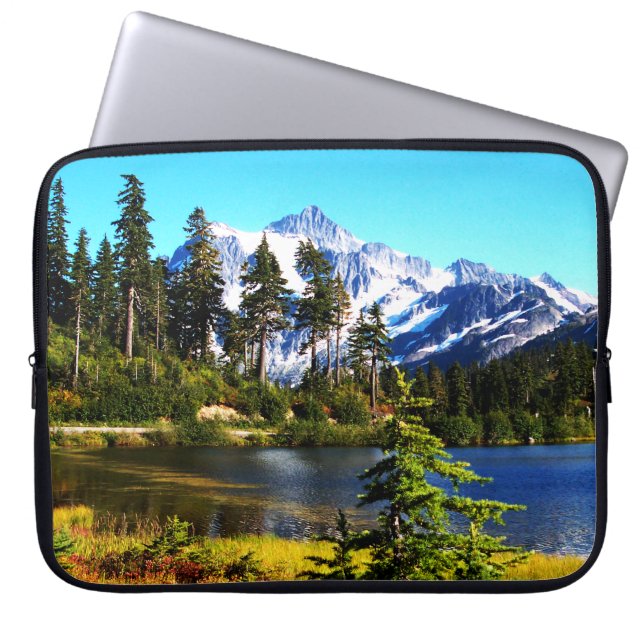 Reflection Lake Laptop Sleeve (Front)