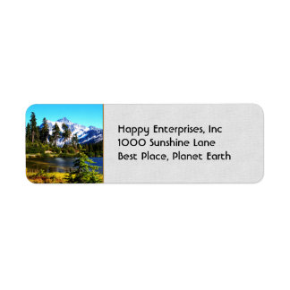 Reflection Lake Return Address Label