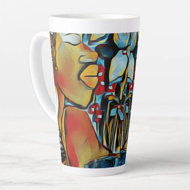 Reflection Latte Mug (Left Angle)