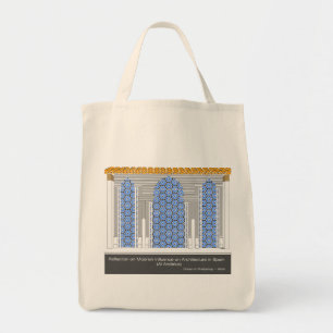 Reflection Moorish Architecture Spain Grocery Tote Bag