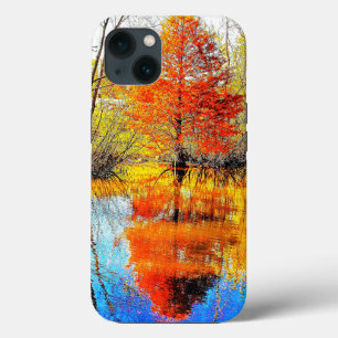 Reflection of a Tree iPhone 13 Case
