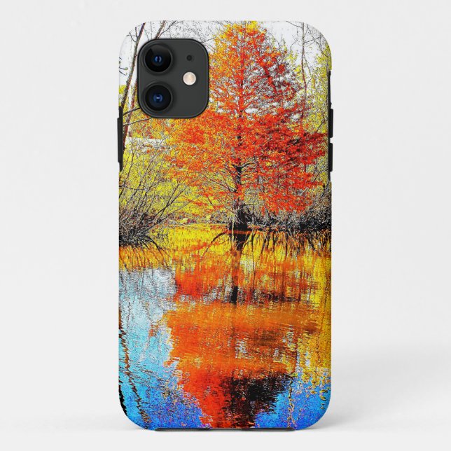 Reflection of a Tree Case-Mate iPhone Case (Back)