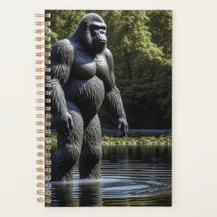 Reflection of Bigfoot in Water Planner