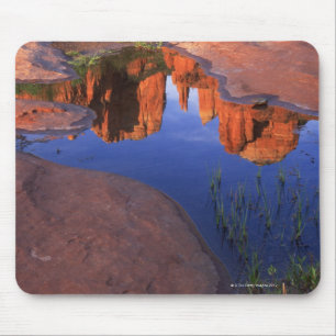 Reflection of Cathedral Rock at Red Rock 2 Mouse Pad