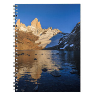 Reflection Of Fitz Roy At Sunrise Notebook