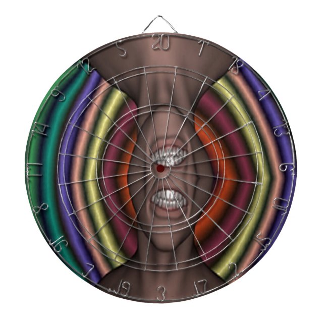 Reflection of Horror Dartboard (Front)