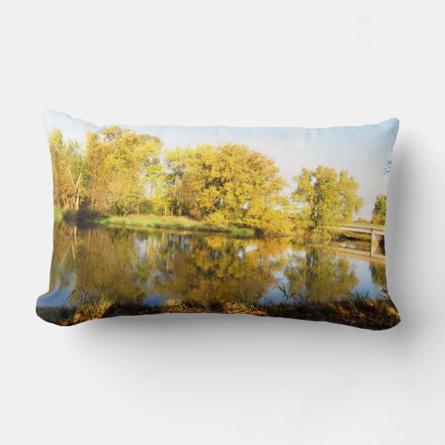 Reflection of Life Lumbar Cushion (Front)