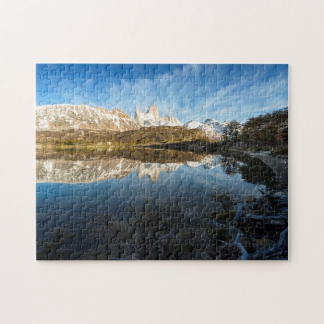 Reflection Of Patagonia Jigsaw Puzzle (Horizontal)