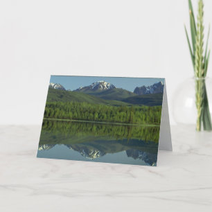 Reflection of the Ragged Range Mountains, N.W.T., Card