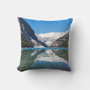 Reflection on Lake Louise - Banff NP, Canada Cushion