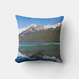 Reflection on Lake Louise - Banff NP, Canada Cushion