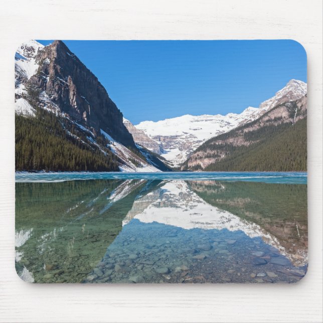 Reflection on Lake Louise - Banff NP, Canada Mouse Pad (Front)