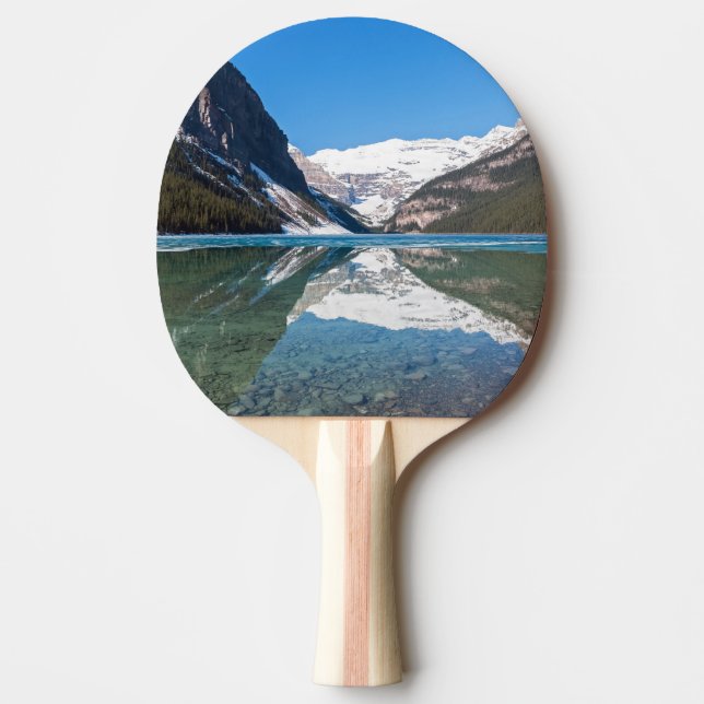 Reflection on Lake Louise - Banff NP, Canada Ping Pong Paddle (Front)