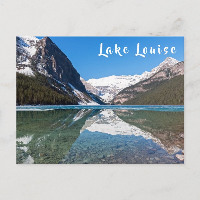 Reflection on Lake Louise - Banff NP, Canada Postcard (Front)