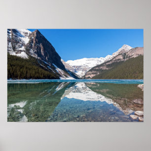 Reflection on Lake Louise - Banff NP, Canada Poster