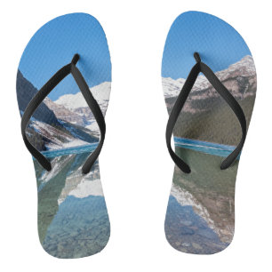 Reflection on Lake Louise - Banff NP, Canada Thongs