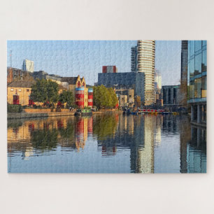Reflection on Regent's Canal London United Kingdom Jigsaw Puzzle