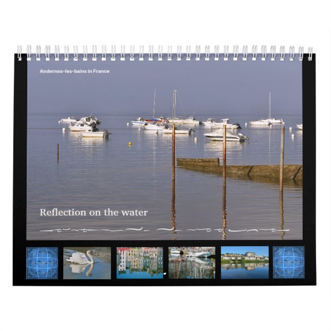 Reflection on the water 12 month calendar (Cover)