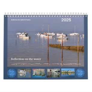 Reflection on the water 12 month calendar