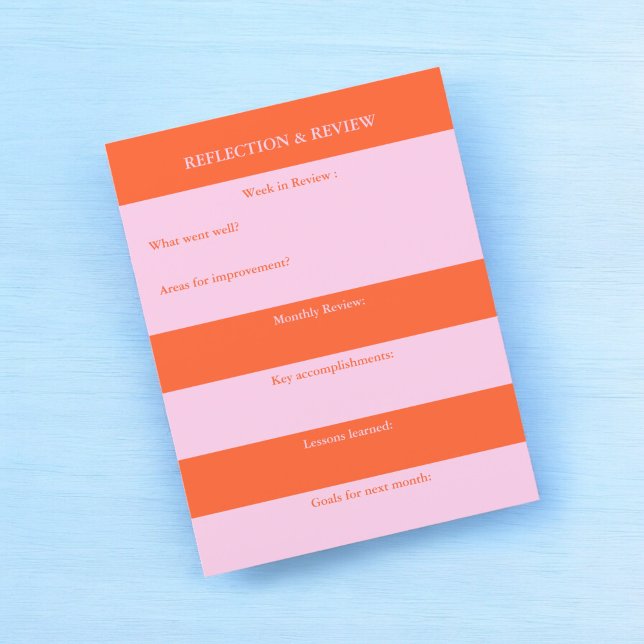 Reflection & Review Practical Planner for Students (Creator Uploaded)