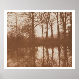 Reflections, 1843 (sepia photo) poster