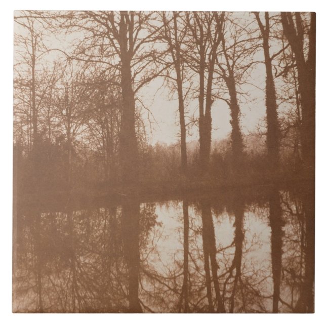 Reflections, 1843 (sepia photo) tile (Front)