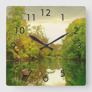 Reflections 3 Wall Clock