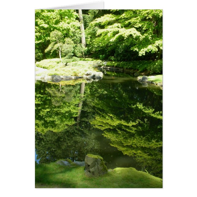 Reflections at Nitobe Garden (Front)