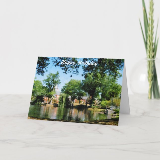 Reflections - Birthday Card (Front)