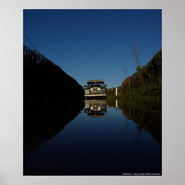 Reflections by Henry Joseph Siebert-Saunders Poster (Front)