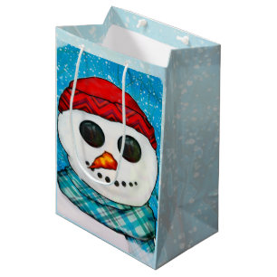 Reflections Christmas Snowman MEDIUM ONLY Gift Bag