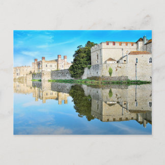 Reflections from a majestic Castle Postcard