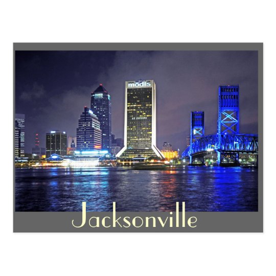 Reflections from Jacksonville, Florida Postcard
