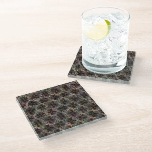 Reflections in the Burrow: The Symmetry of Wombats Glass Coaster