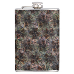 Reflections in the Burrow: The Symmetry of Wombats Hip Flask