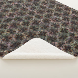 Reflections in the Burrow: The Symmetry of Wombats Sherpa Blanket