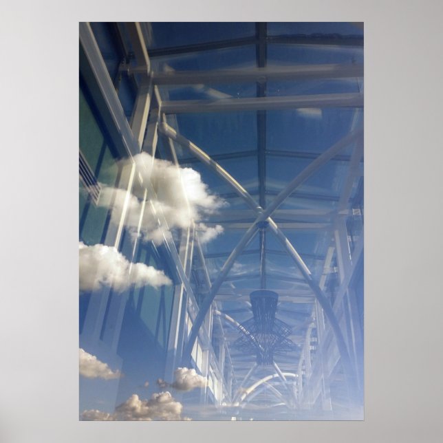 reflections in window poster (Front)