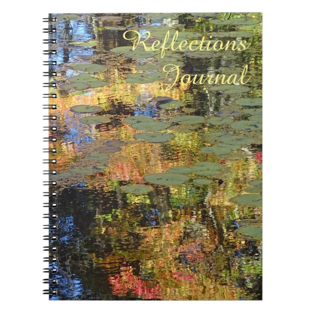 Reflections Journal (with lilypads) (Front)