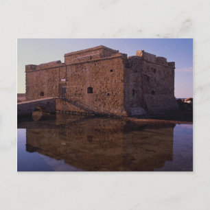 Reflections, Mediaeval Fort, Nea Paphos, Cyprus Postcard