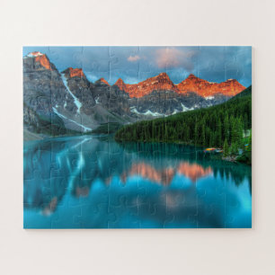 Reflections Moraine Lake Banff National Park Jigsaw Puzzle