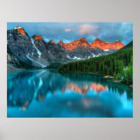 Reflections Moraine Lake Banff National Park