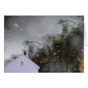 Reflections of a Chapel in Autumn Light