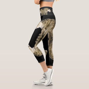 Reflections of a Tiger - Classic Capris Leggings