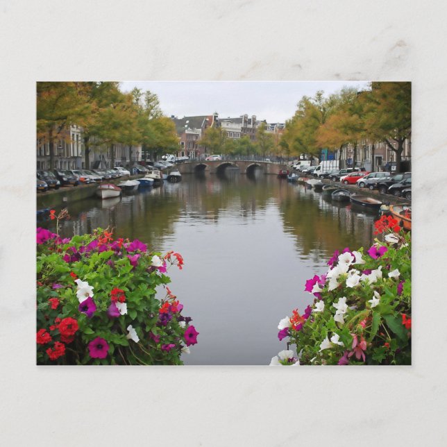Reflections of Amsterdam - Postcard (Front)